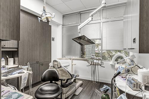 Dental operatory at A Smiling Heart Dentistry in Bellevue, WA